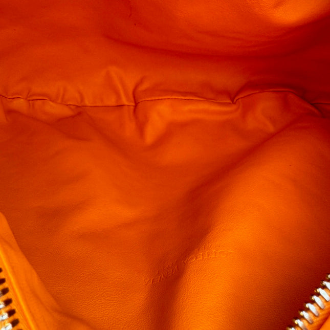 Bottega Veneta Teen Jodie Small Orange Leather