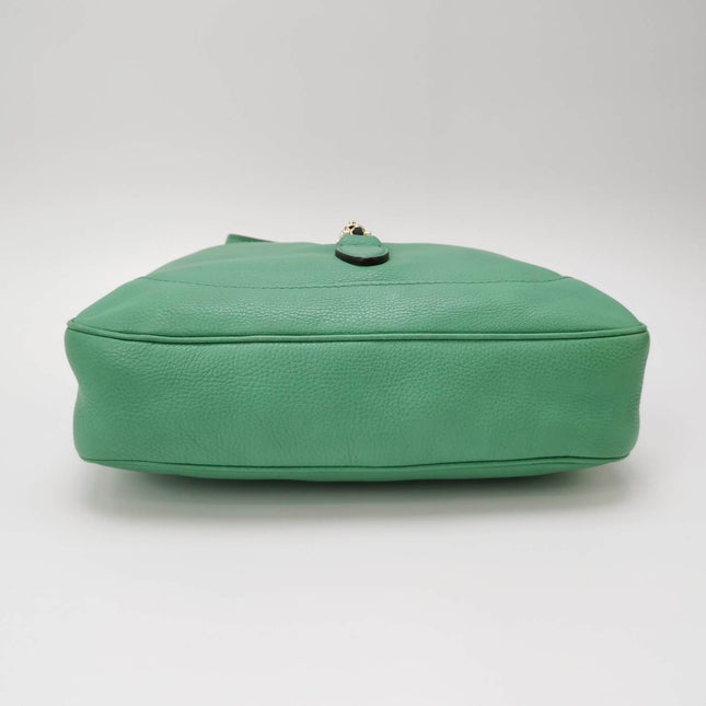 Sold Gucci Jackie 1961 Soft Green Leather Bag Medium