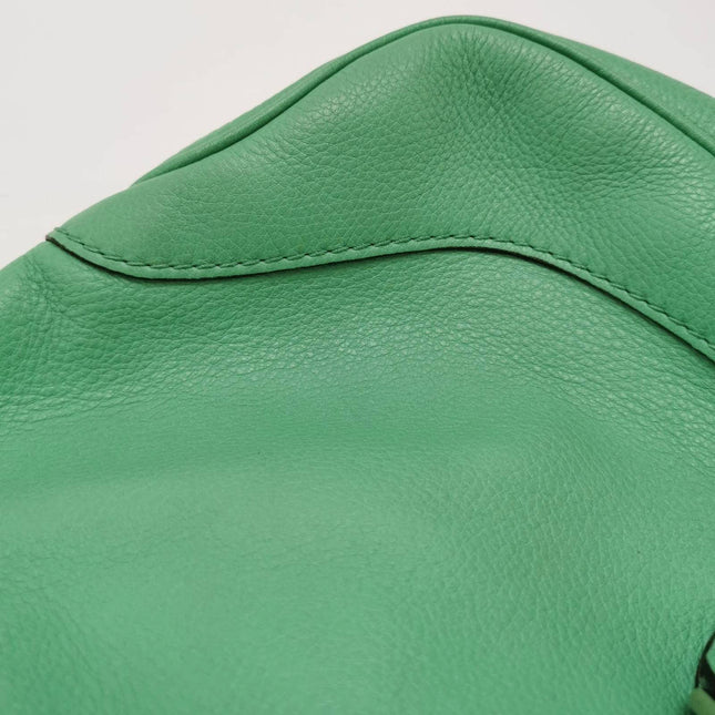 Sold Gucci Jackie 1961 Soft Green Leather Bag Medium