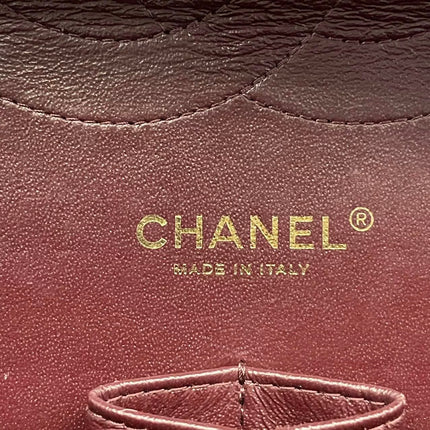 Chanel Classic Flap Jumbo 2014 Black Caviar Leather Double Flap Gold Hardware