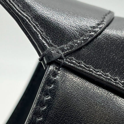 Sold Gucci Jackie 1961 Black Leather Bag with Adjustable Strap