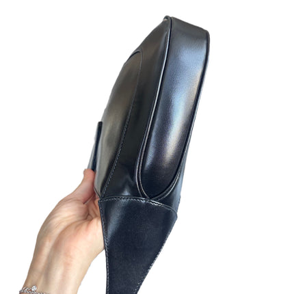 Sold Gucci Jackie 1961 Black Leather Bag with Adjustable Strap