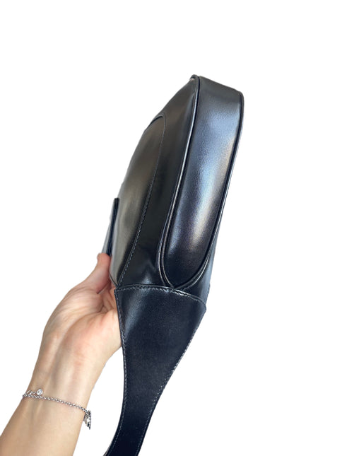 Sold Gucci Jackie 1961 Black Leather Bag with Adjustable Strap