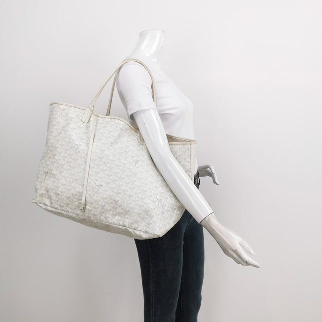 Sold Goyard Saint Louis GM Tote Large White