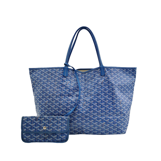 Goyard Saint Louis GM Tote Large Blue-Luxbags
