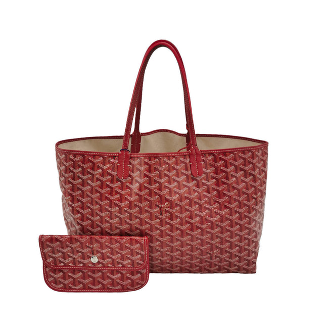 Goyard Saint Louis PM Tote Medium Red-Luxbags