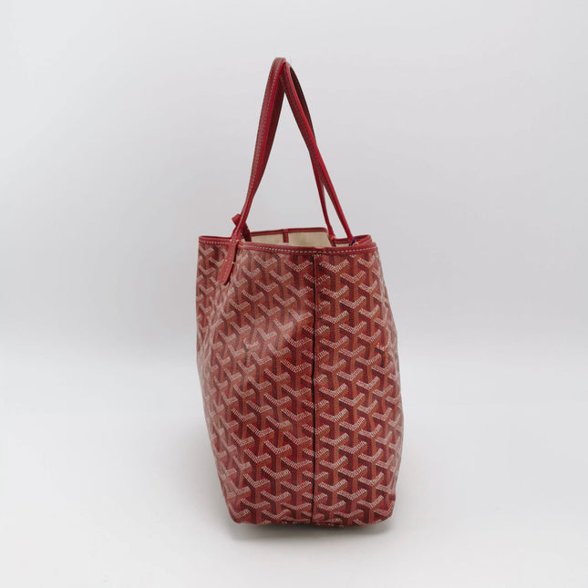 Sold Goyard Saint Louis PM Tote Medium Red