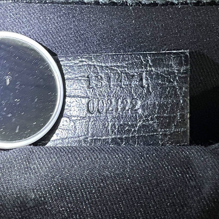 Sold Gucci Horsebit 1955 Cloth Black Monogram Large Shoulder bag
