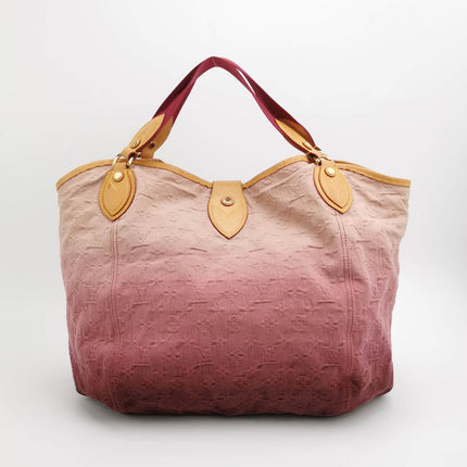 Sold Louis Vuitton Denim Quilted Sunbeam Tote Shoulder Bag