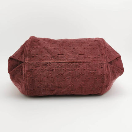 Sold Louis Vuitton Denim Quilted Sunbeam Tote Shoulder Bag