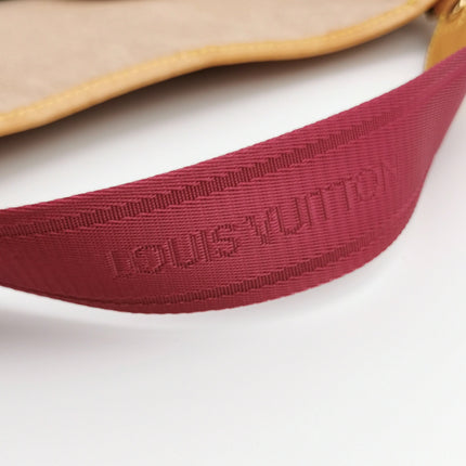 Sold Louis Vuitton Denim Quilted Sunbeam Tote Shoulder Bag