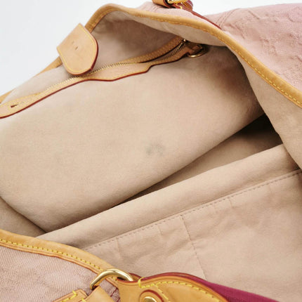 Sold Louis Vuitton Denim Quilted Sunbeam Tote Shoulder Bag