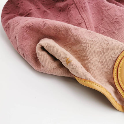 Sold Louis Vuitton Denim Quilted Sunbeam Tote Shoulder Bag