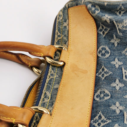 Sold Louis Vuitton Denim Neo Speedy Boston Bag