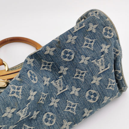 Sold Louis Vuitton Denim Neo Speedy Boston Bag