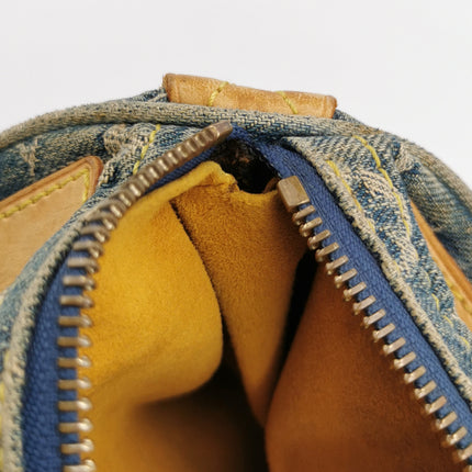 Sold Louis Vuitton Denim Neo Speedy Boston Bag