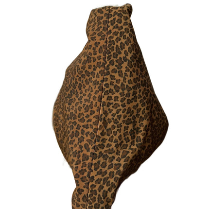 Sold Bottega Veneta Nylon Leopard Hobo Shoulder Bag