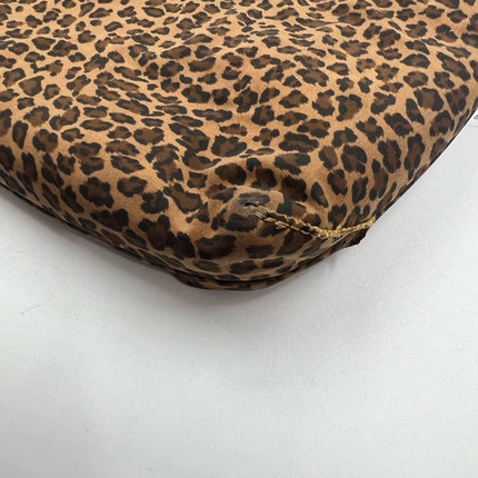 Sold Bottega Veneta Nylon Leopard Hobo Shoulder Bag