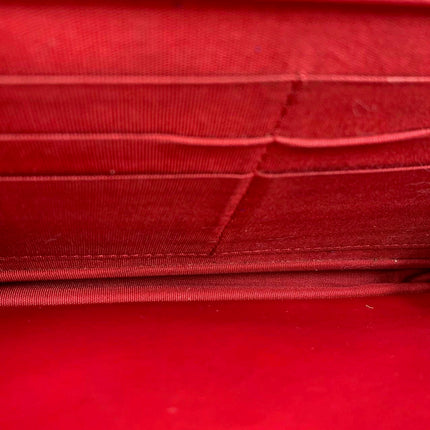 Sold Chanel Wallet on Chain WOC Double CC Red Caviar Leather