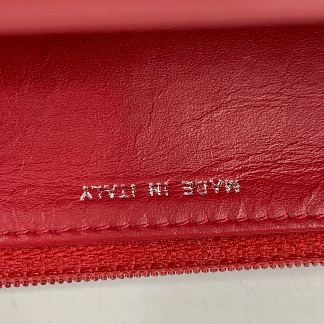 Sold Chanel Wallet on Chain WOC Double CC Red Caviar Leather