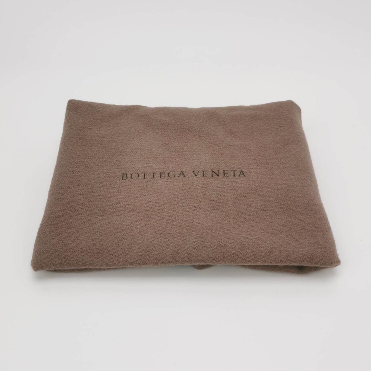 Bottega Veneta Pouch Calfskin Leather White Ecru Large