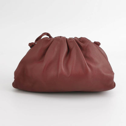 Bottega Veneta Pouch Mini Burgundy Leather