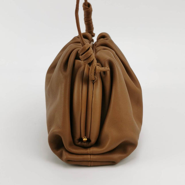 Bottega Veneta Pouch Mini Brown Leather