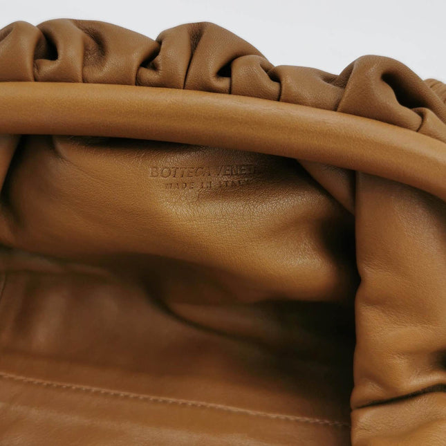 Bottega Veneta Pouch Mini Brown Leather