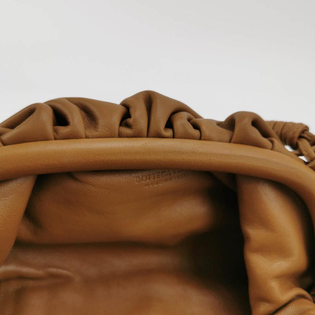 Bottega Veneta Pouch Mini Brown Leather