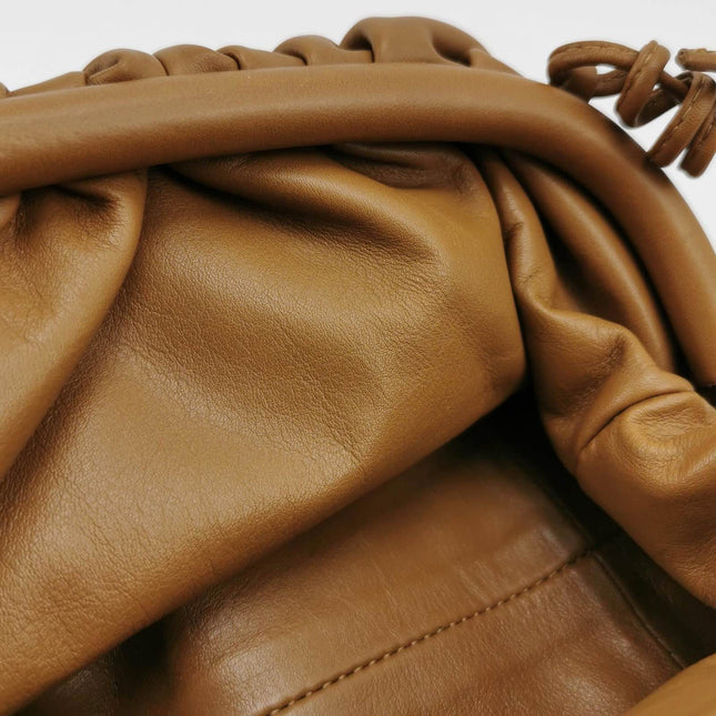 Bottega Veneta Pouch Mini Brown Leather