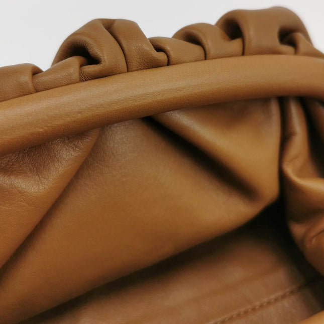 Bottega Veneta Pouch Mini Brown Leather