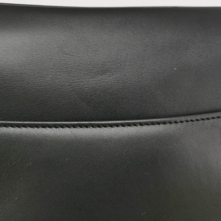 Sold Dior Saddle Medium Black Smooth Leather with Strap
