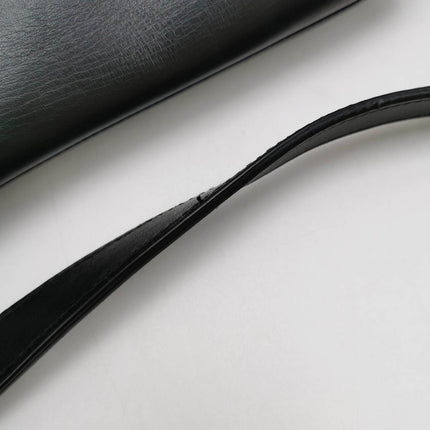 Sold Dior Saddle Medium Black Smooth Leather with Strap