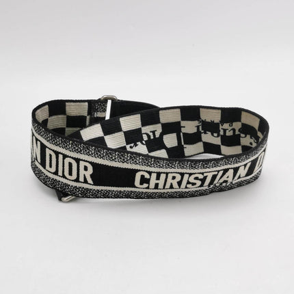 Sold Dior Saddle Medium Black Smooth Leather with Strap