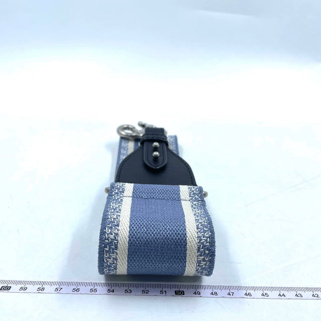 Sold Lady Dior My Abcdior Blue Lambskin Cannage Leather with Strap