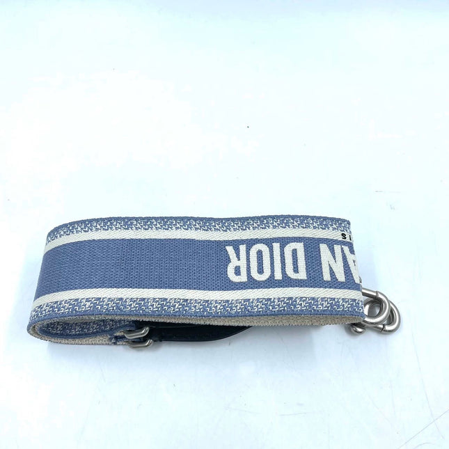 Sold Lady Dior My Abcdior Blue Lambskin Cannage Leather with Strap