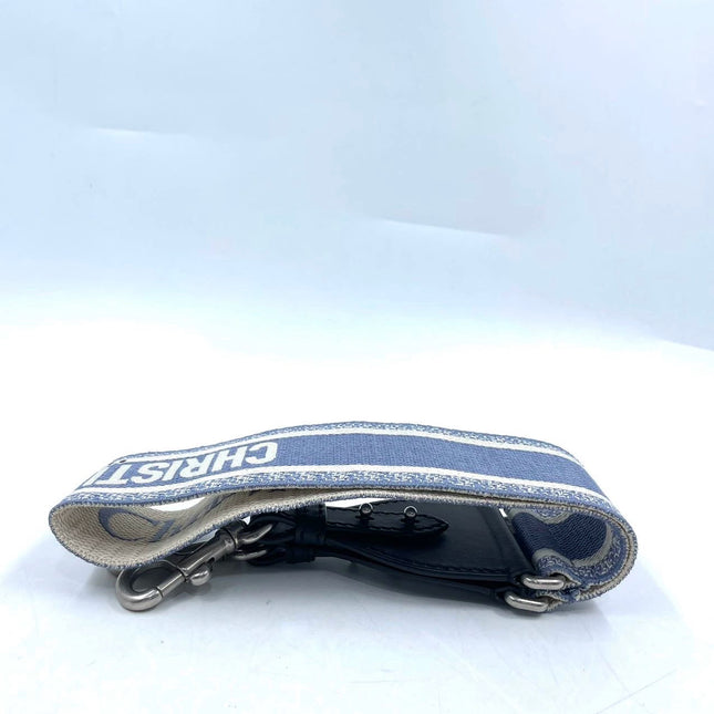 Sold Lady Dior My Abcdior Blue Lambskin Cannage Leather with Strap