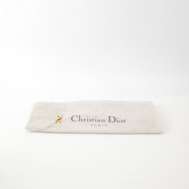 Sold Christian Dior Trotter Boston Cloth Oblique Mini Black Handbag