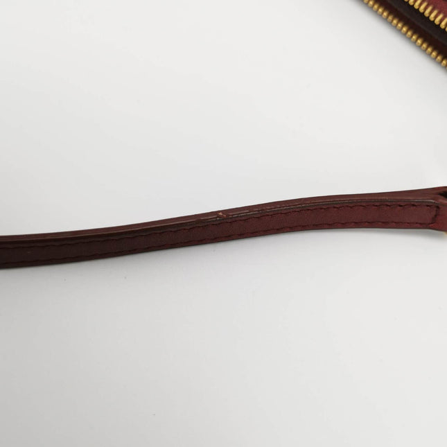 Sold Dior Trotter Mini Saddle bag Burgundy Red Oblique