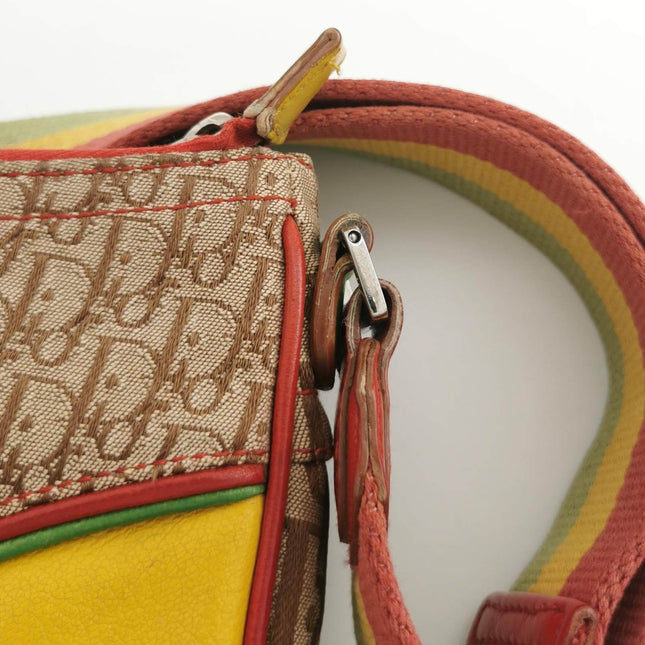 Sold Dior Rasta Trotter Double Saddle Shoulder Bag