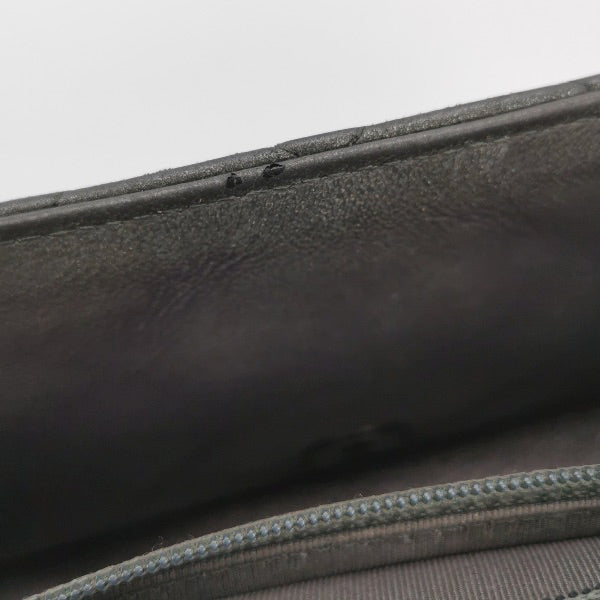 Sold Chanel Classic Flap Square 2014 Metallic Grey Lambskin Leather Bag