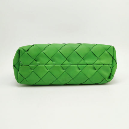 Bottega Veneta Cabat Small Green Intrecciato Leather Tote Bag