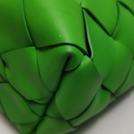 Bottega Veneta Cabat Small Green Intrecciato Leather Tote Bag