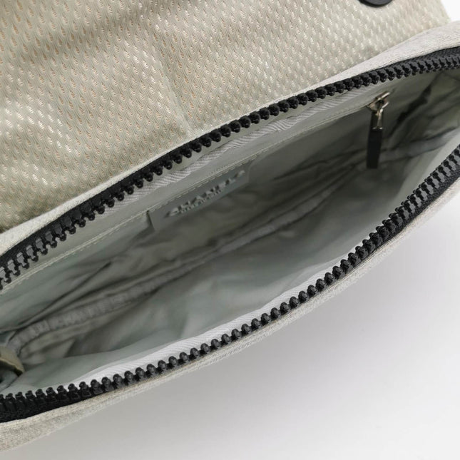 Sold Chanel Classic Flap 2005 Medium Grey Cloth