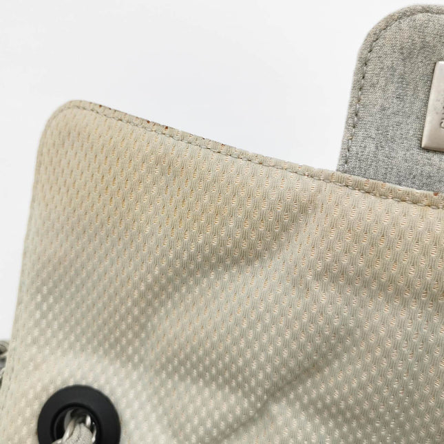 Sold Chanel Classic Flap 2005 Medium Grey Cloth