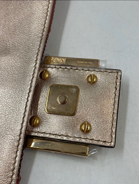 Fendi Baguette Pink Glitter sequins Never Worn