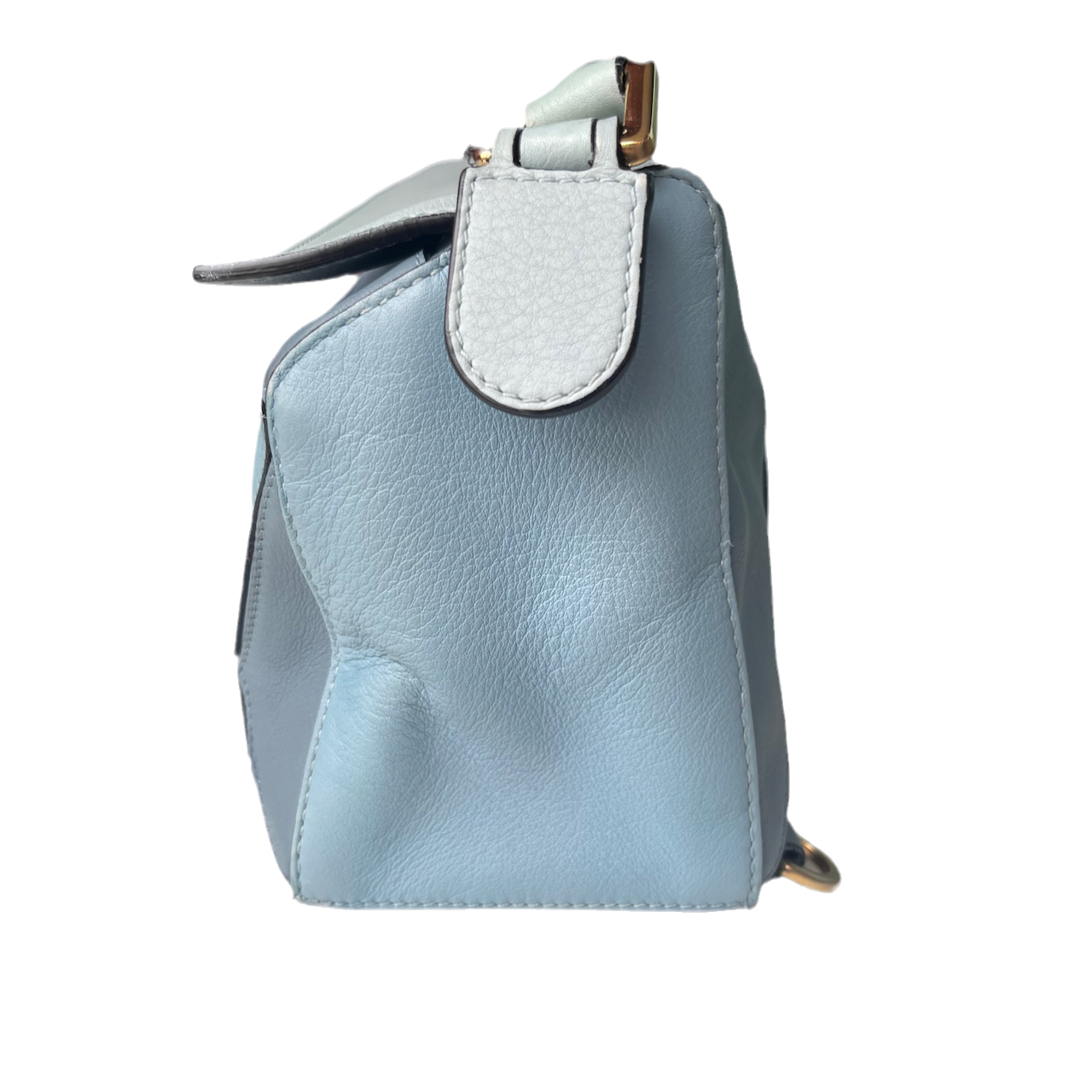 Loewe Puzzle Small Multi tone Blue Leather Crossbody Bag Loewe Puzzle Small Multi tone Blue Leather Crossbody Bag