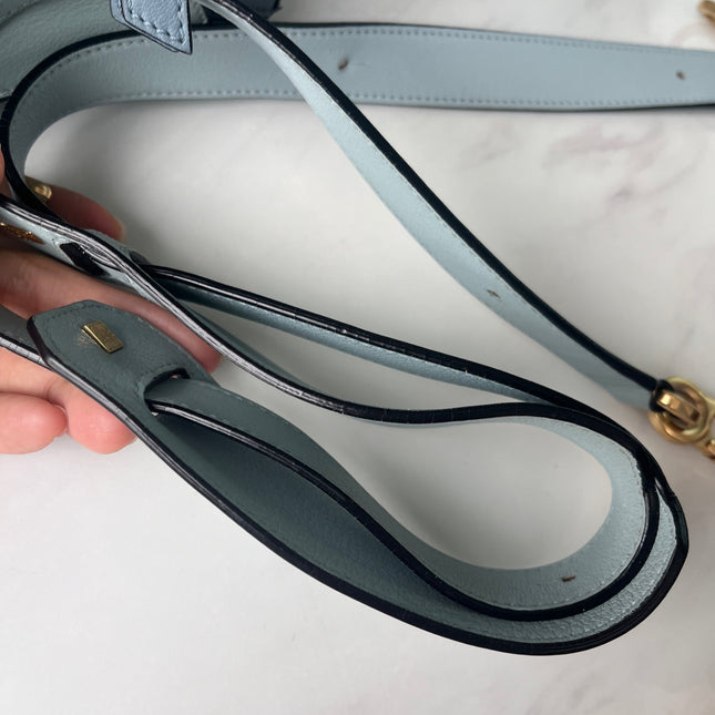Loewe Puzzle Small Multi tone Blue Leather Crossbody Bag