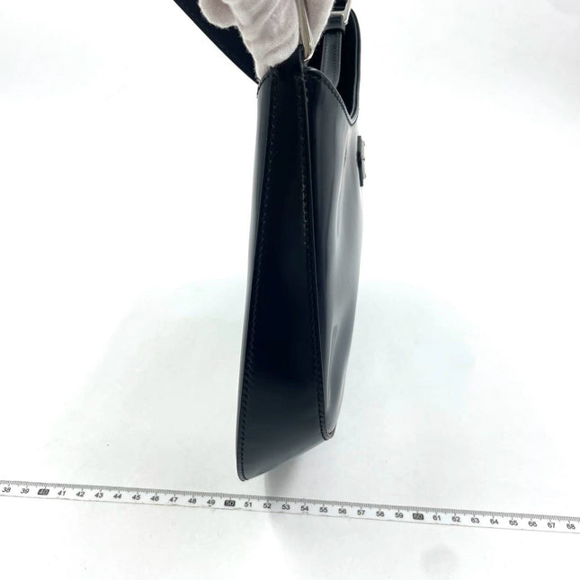 Sold Prada Cleo Black leather shoulder bag