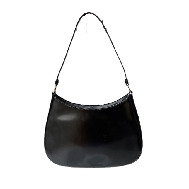 Sold Prada Cleo Black leather shoulder bag